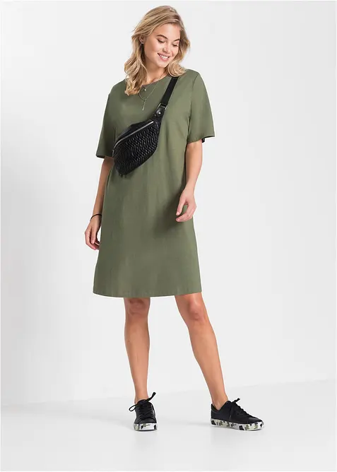 Abito oversize di jersey, bonprix