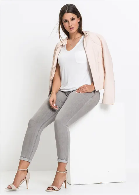 T-shirt in morbida viscosa, bonprix