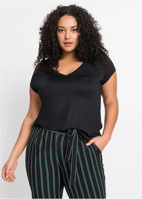 T-shirt in morbida viscosa, bonprix