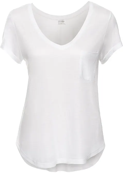 T-shirt in morbida viscosa, bonprix