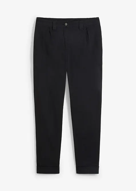 Pantaloni chino alla caviglia in cotone, bonprix
