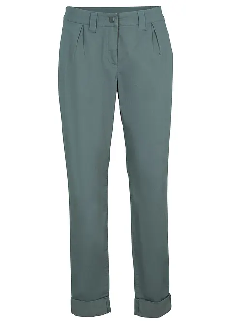 Pantaloni chino alla caviglia in cotone, bonprix