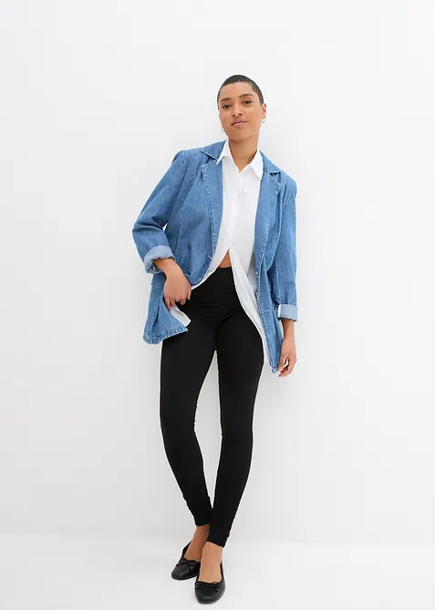 Leggings con cinta comoda e alta, bonprix