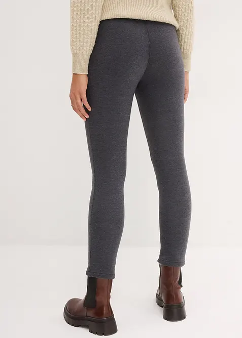 Leggings prémaman foderati con pellicciotto sintetico, slim fit, bonprix