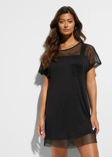 Maglia lunga copricostume in viscosa, bonprix