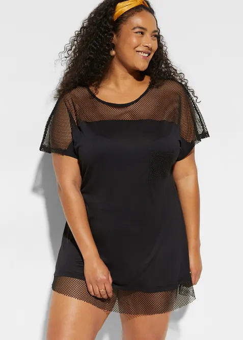 Maglia lunga copricostume in viscosa, bonprix