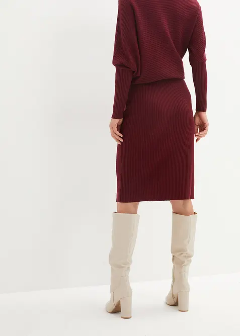 Gonna in maglia di misto viscosa morbido, bonprix