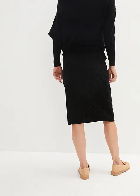 Gonna in maglia di misto viscosa morbido, bonprix