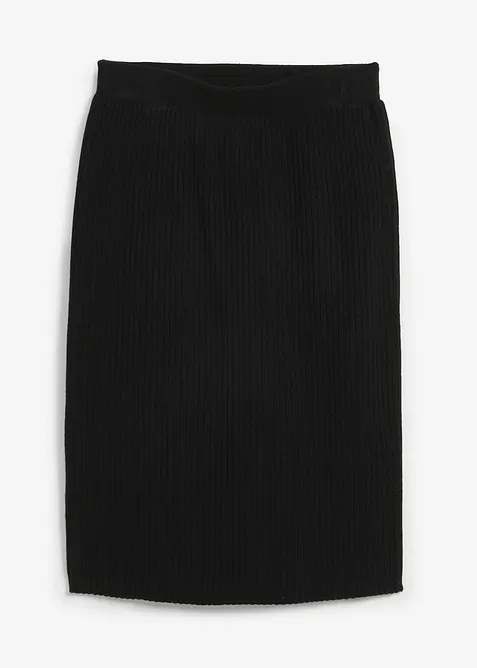 Gonna in maglia di misto viscosa morbido, bonprix