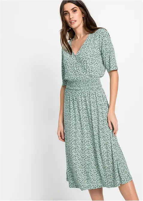 Abito in jersey di misto viscosa, bonprix