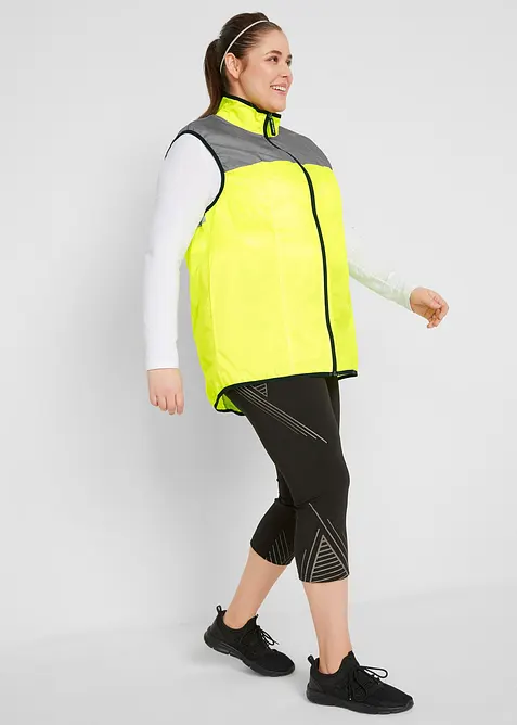 Leggings sportivi a pinocchietto con taschina, bonprix