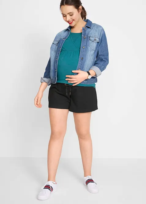 Maglia pr&eacute;maman / da allattamento 2 in 1 in cotone biologico, bonprix