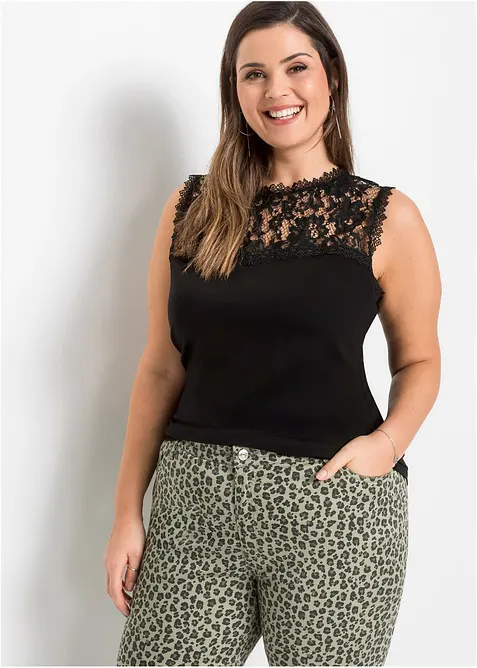 Top in misto viscosa morbido, bonprix