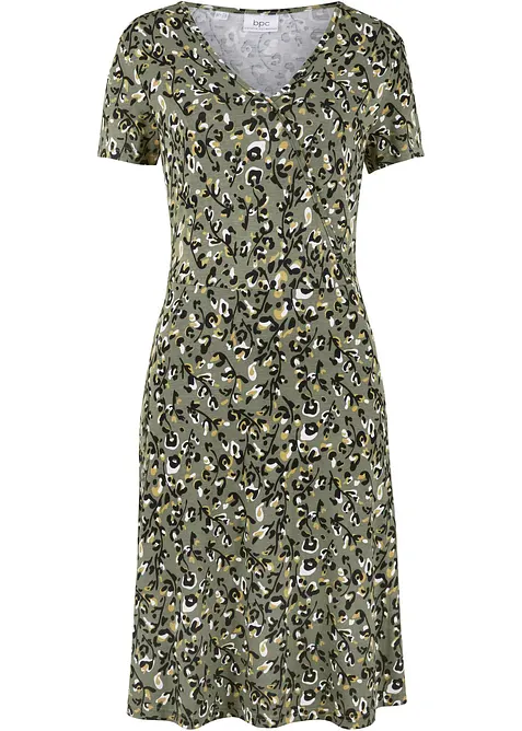 Abito in maglina di misto viscosa fluente, bonprix