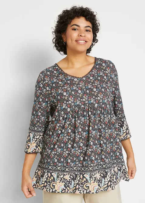 Tunica lunga fantasia, bonprix