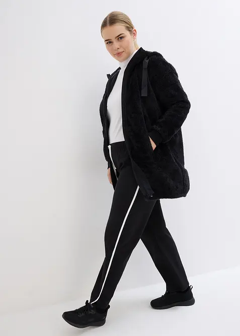 Pantaloni in felpa di puro cotone pesante (pacco da 2), bonprix