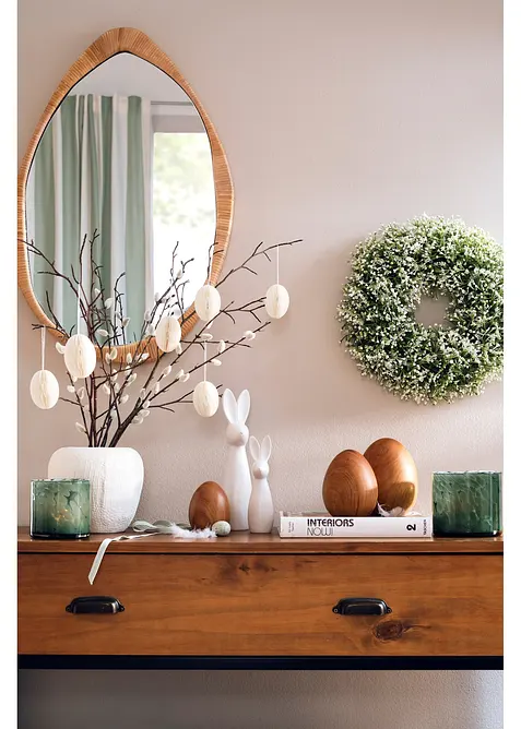 Statuetta decorativa coniglio (set 2 pezzi), bonprix