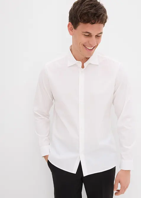 Camicia elegante in puro cotone, regular fit, bonprix