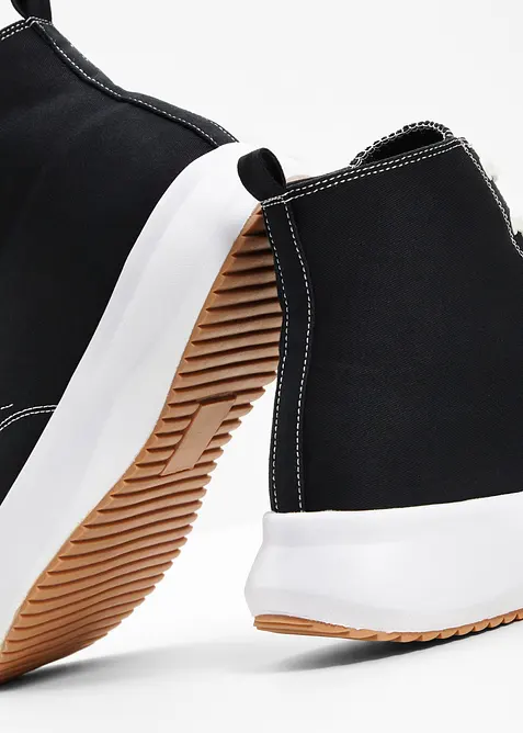 Sneaker alte con plateau, bonprix