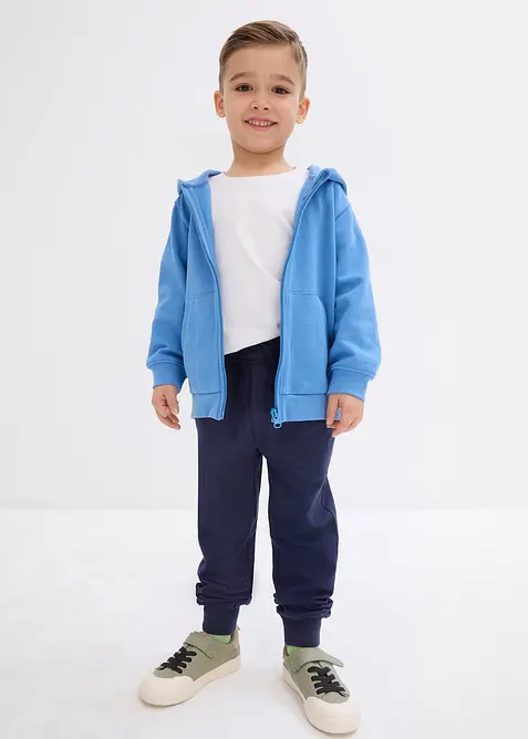 Pantaloni da jogging leggeri in puro cotone biologico, bonprix