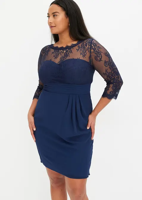 Abito con pizzo, bonprix