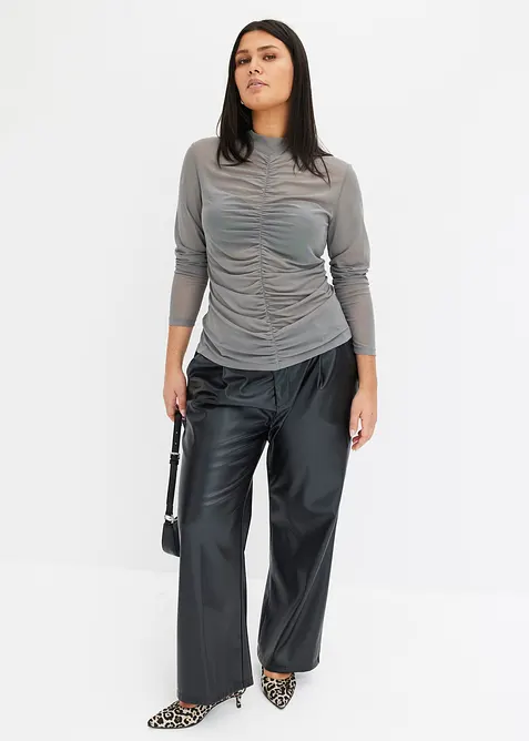 Pantaloni in similpelle, bonprix