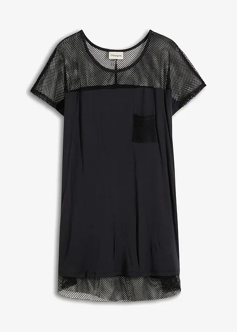 Maglia lunga copricostume in viscosa, bonprix