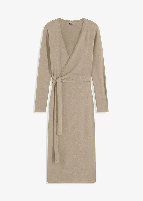 Abito midi in maglia, bonprix