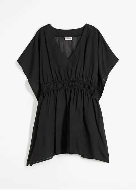 Tunica copricostume trasparente con scollo a V, bonprix