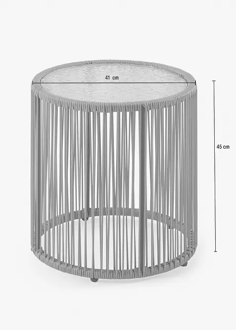 Tavolo e poltrone da giardino (set giardino 3 pezzi), bonprix