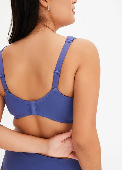 Reggiseno t-shirt non imbottito con ferretto e cotone biologico (pacco da 2), bonprix