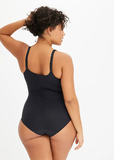 Body senza ferretto e senza cuciture con effetto modellante medio, bonprix