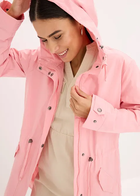 Parka lungo con cappuccio, bonprix