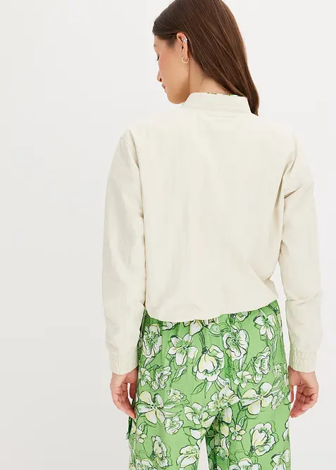 Bomber corto morbido, bonprix