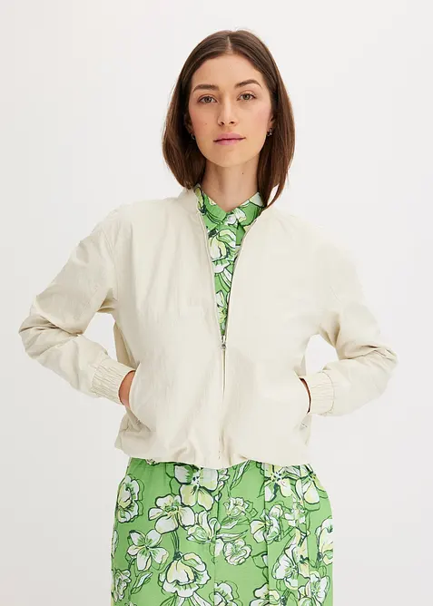 Bomber corto morbido, bonprix