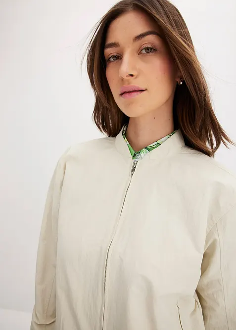 Bomber corto morbido, bonprix