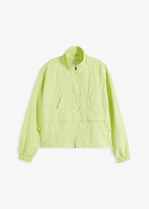 Giacca cropped con coulisse in vita, bonprix