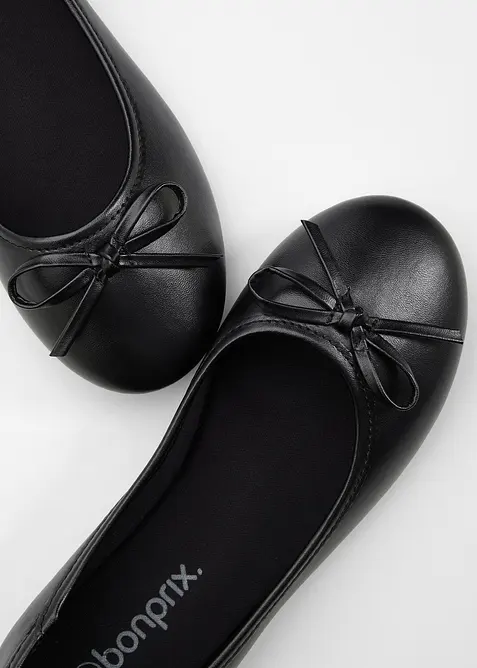Ballerine con fiocco, bonprix
