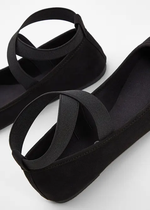 Ballerine con cinturini elasticizzati, bonprix