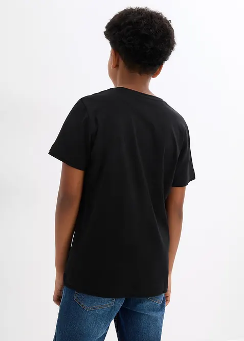 T-shirt in puro cotone biologico (pacco da 2), bonprix