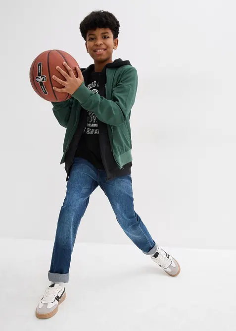 T-shirt in puro cotone biologico (pacco da 2), bonprix