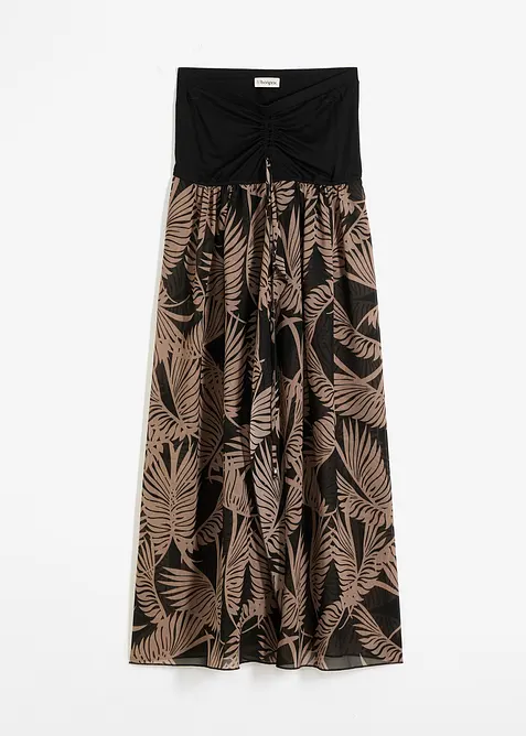 Abito copricostume a fascia in chiffon, bonprix