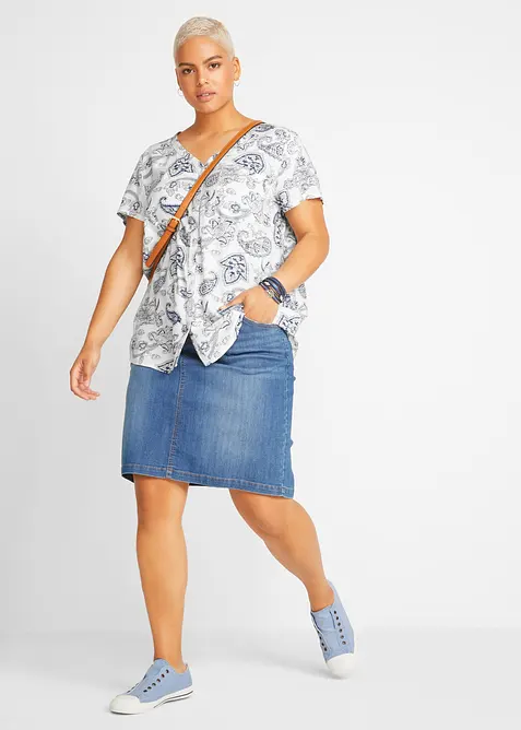 Blusa a maniche corte, bonprix