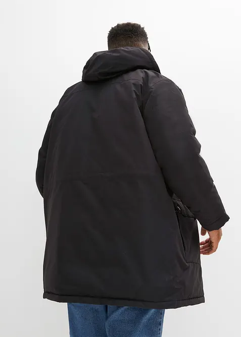 Parka invernale tecnico e impermeabile con vere piume, bonprix