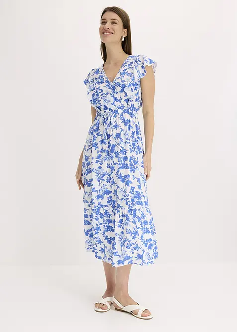 Abito midi in viscosa fluente, bonprix