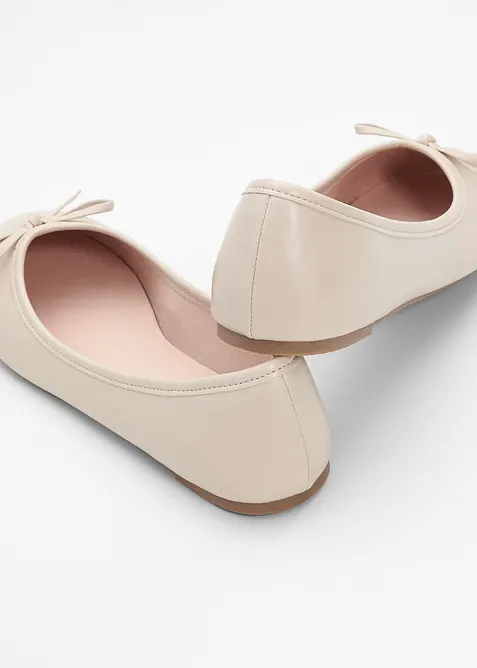 Ballerine con fiocco, bonprix