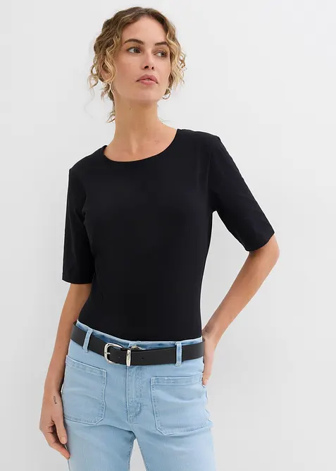 Body a maniche corte (pacco da 2), bonprix