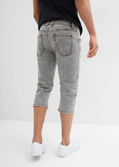 Jeans a pinocchietto elasticizzati regular fit, straight, bonprix