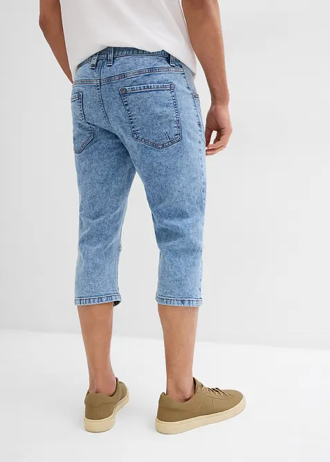Jeans a pinocchietto elasticizzati regular fit, straight, bonprix