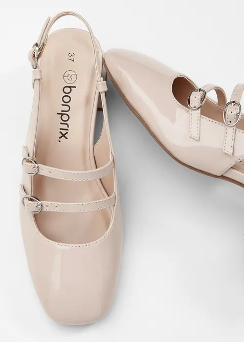 Décolleté slingback, bonprix